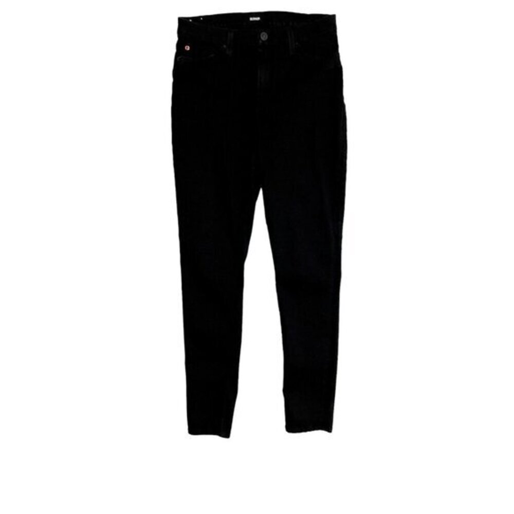Hudson Jeans Blair High Rise Super skinny Black Denim SZ 31